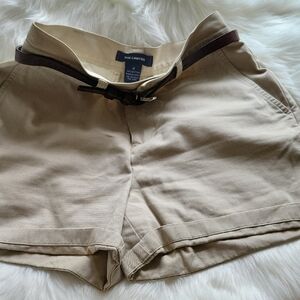 The Limited Women's Beige Cargo Shorts